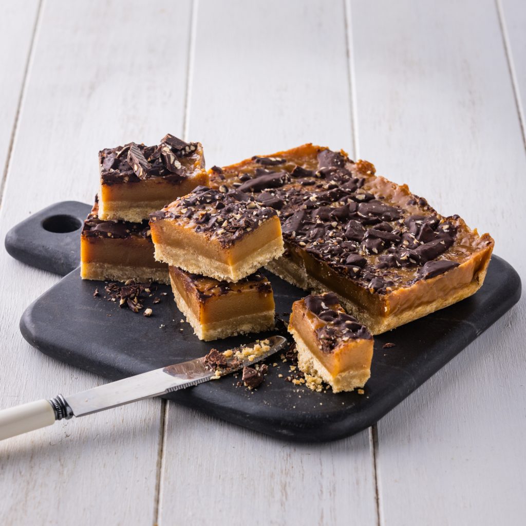 K Toffee and Chocolate Bliss Slice