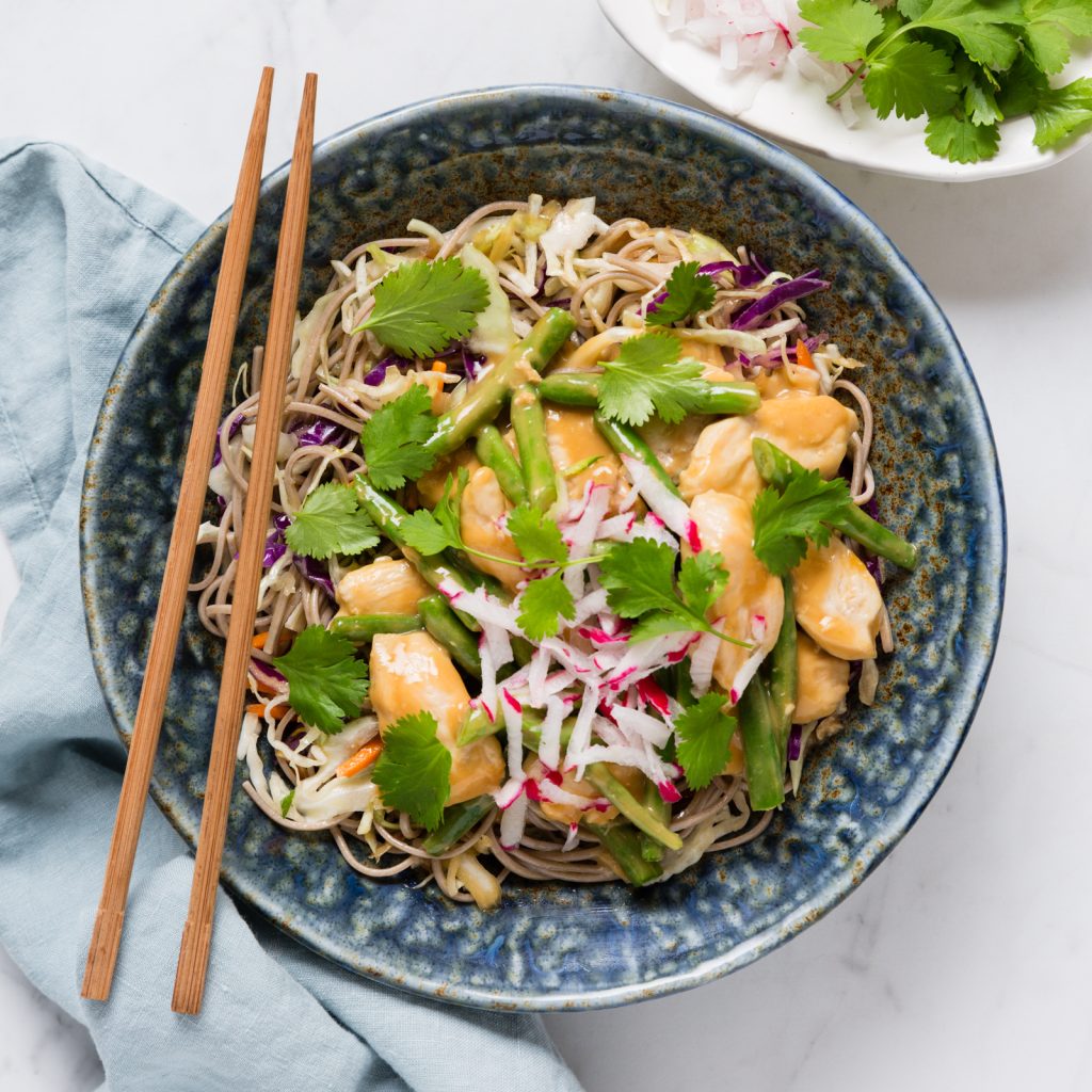 fs Chicken Green Bean Soba Noodle Bowl