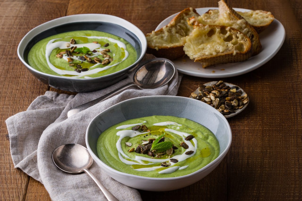 Broccoli & Cheese Soup With Crusty Bread | My Food Bag - Recipes