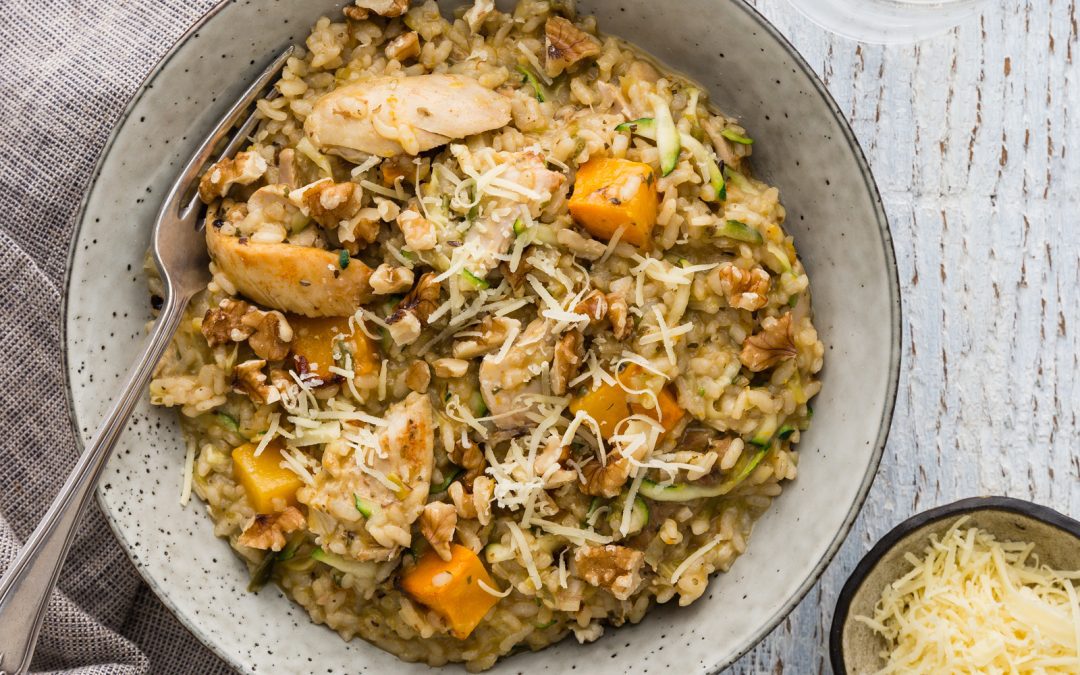 Chicken & Pumpkin Risotto