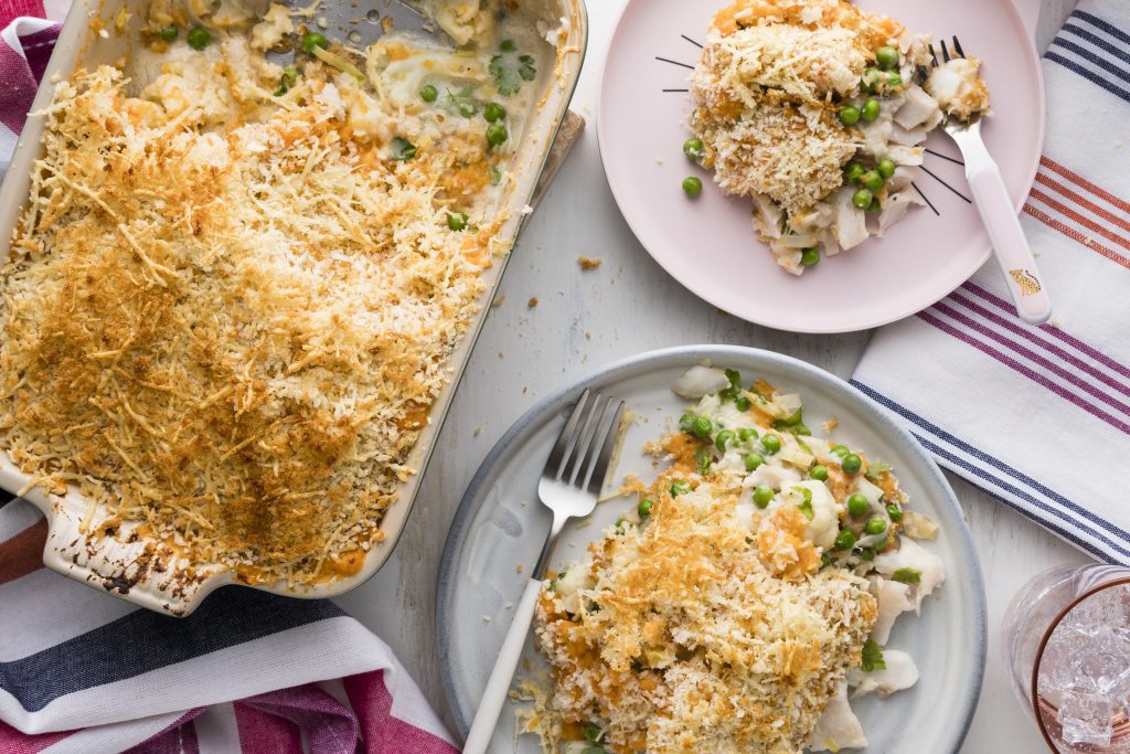 F Fish Pie with Crunchy Kumara Topping BLOG