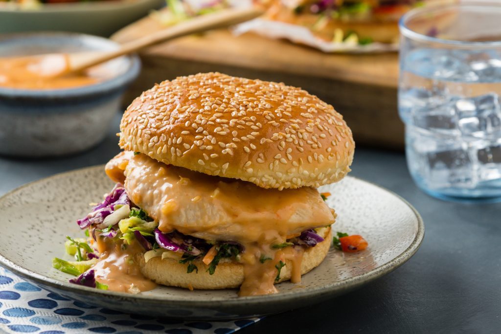 BB Chicken Peanut Satay Burgers BLOG