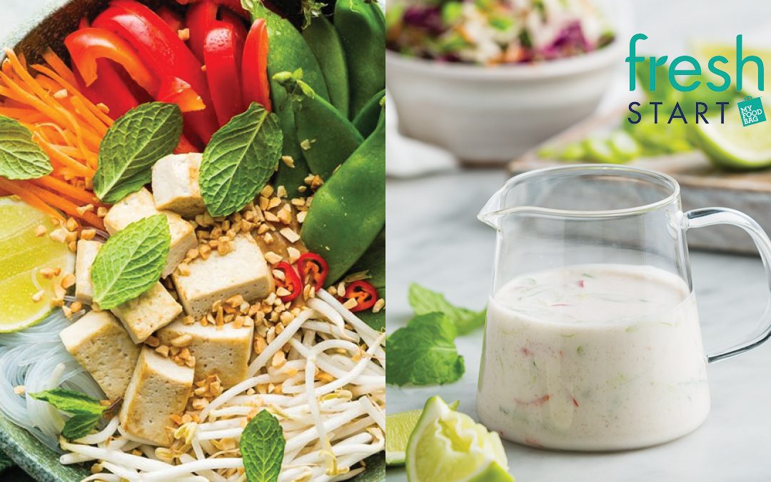 Healthier Asian-style dressings for your salads and vegetables