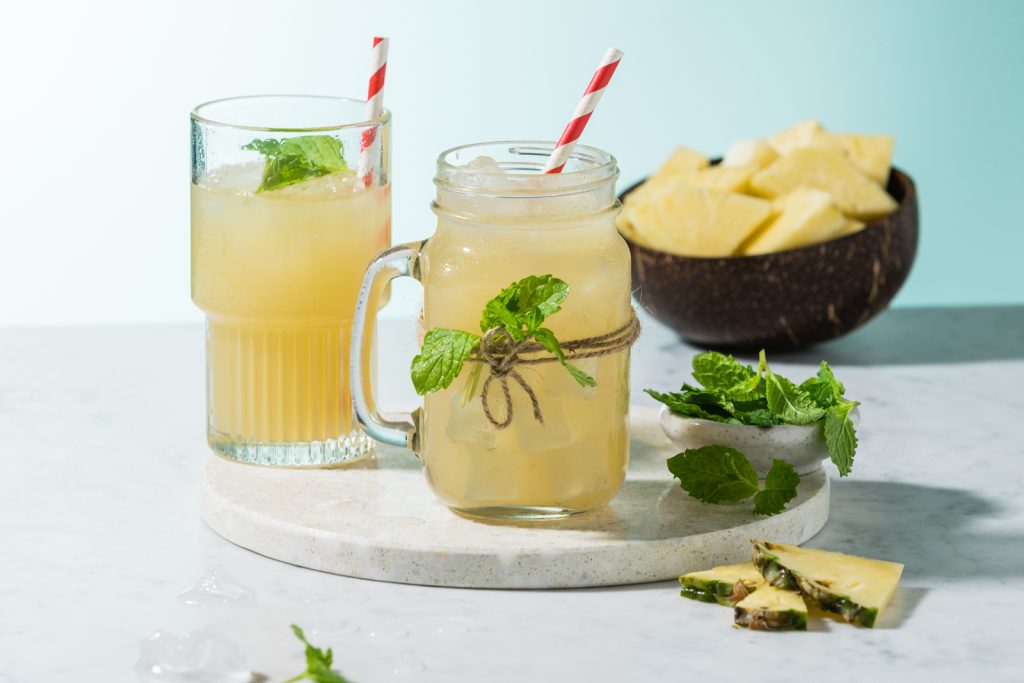 FS RESET Pineapple and coconut iced tea BLOG