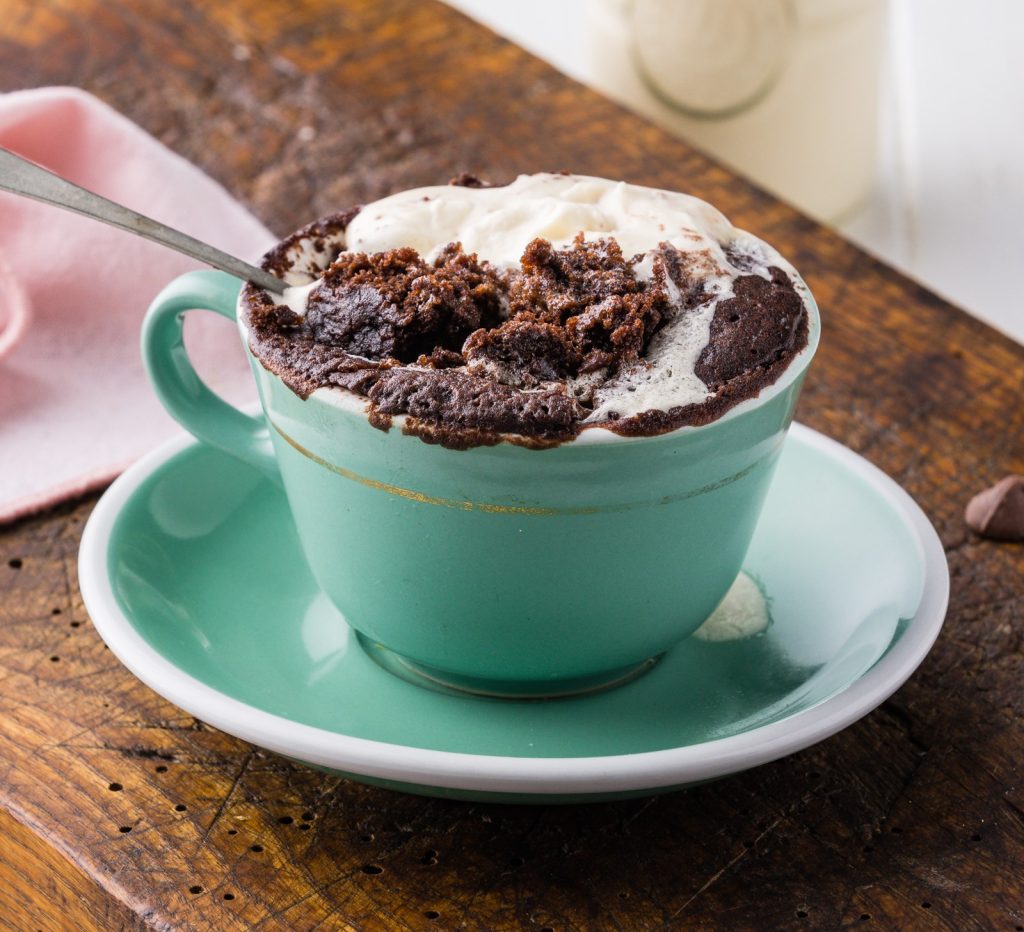 K Chocolate Mug Cake serves 1