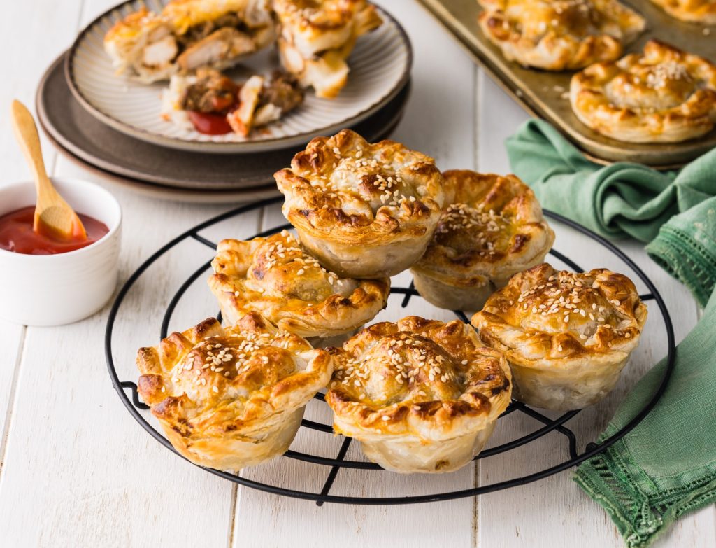 K Mini Chicken Curry Pies Makes 16