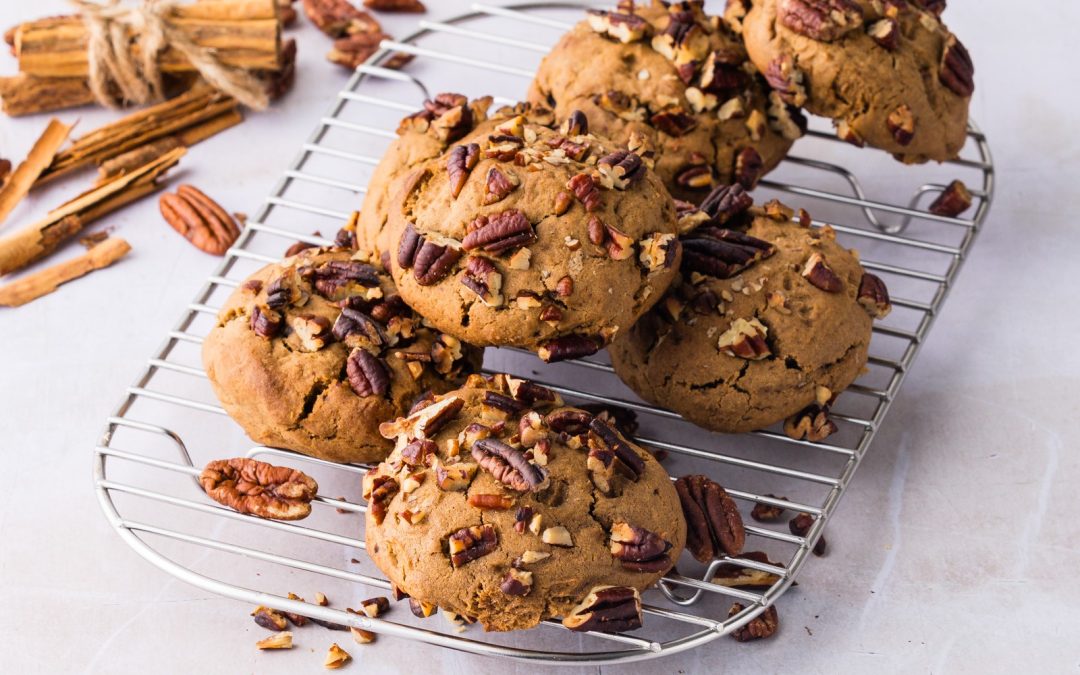 Pecan Ginger Cookies