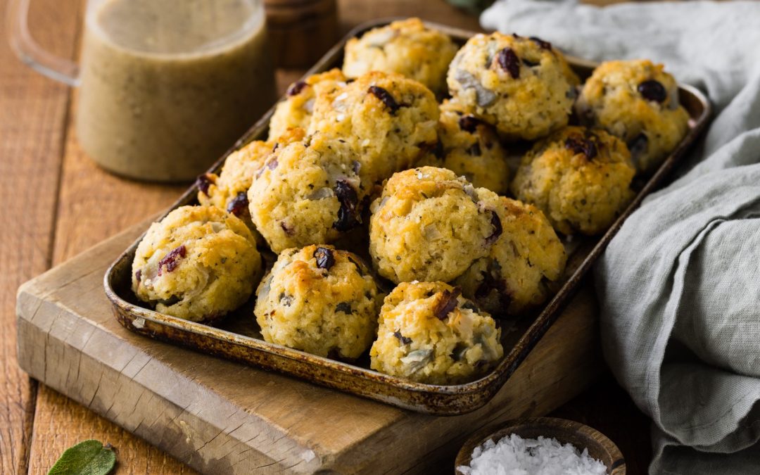 Cranberry & Sage Stuffing Balls