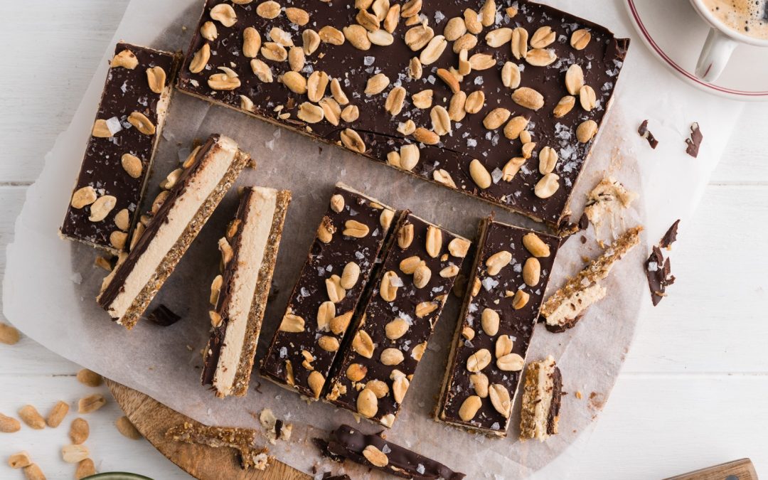 Melie’s Kitchen Vegan Peanut Butter & Chocolate Slice