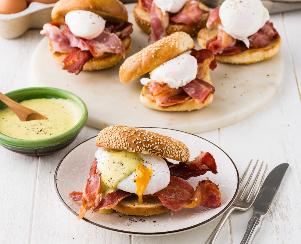 K Eggs Benedict Bagel Kit Makes 4