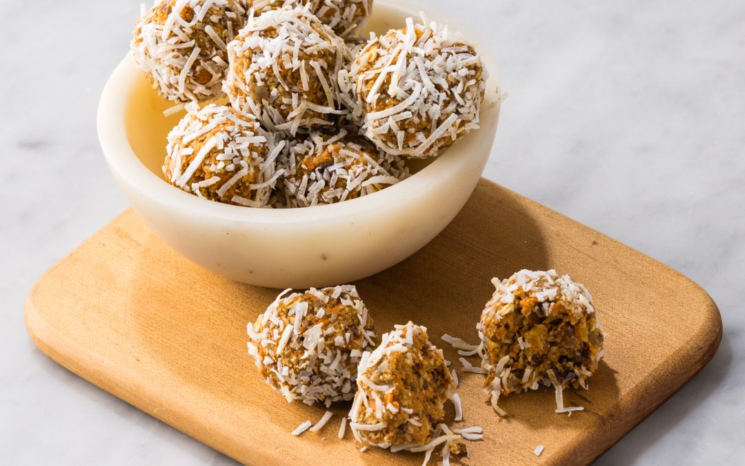 Carrot Cake Bliss Balls